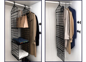 Dolap Içi Düzenleyici Raf Organizer 110x30x30Cm #1