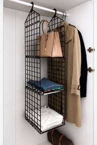 Dolap Içi Düzenleyici Raf Organizer 110x30x30Cm #2