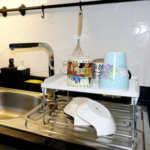 2Li Dolap İçi Raf Düzenleyici Metal Ayaklı #2